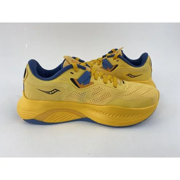 NEW Saucony Guide 15 Gold Summit Women's Running Shoes Yellow Sneakers - Picture 11 of 12